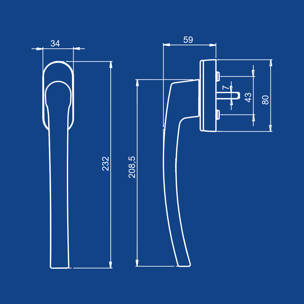 Mega Milano Akustik Kilitli