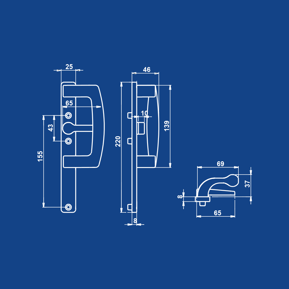 Delhi D Kol Barelsiz Mandallı Takım