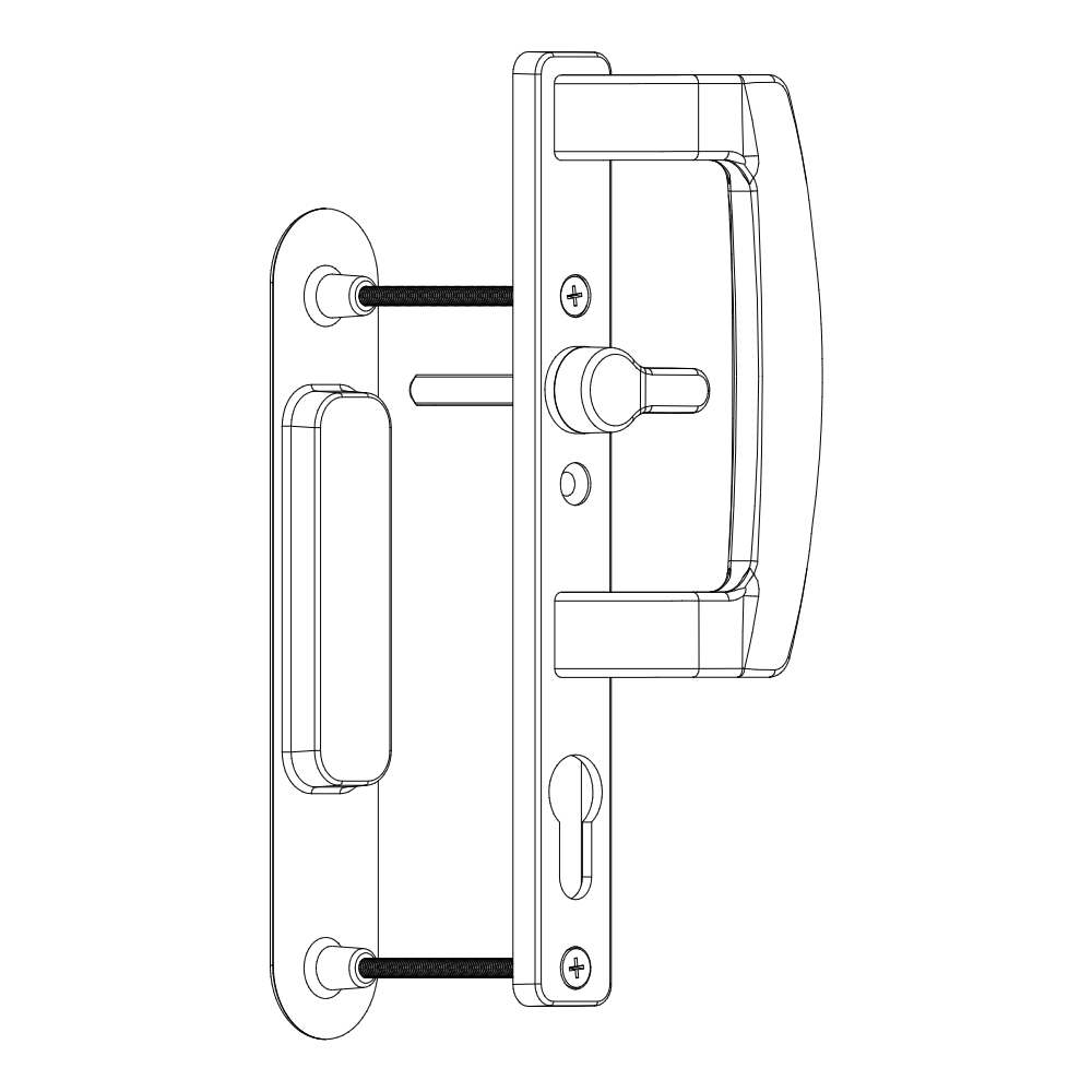 Delhi Kısa D Kol Barelli Mandallı Havuz Kollu Takım