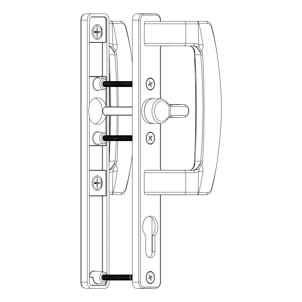 Delhi Kısa D Kol Barelli Mandallı Dişi Barelsiz Mandalsız Erkek Takım